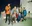 Special Day contribution by Jessie Bullivant, Imagine it’s a cool fancy old door with a splendid antique handle, 2021. In the picture: Jessie Bullivant and the folk of PORUKALLE, Hermanni Saarinen, Jussi Niskanen, Sakari Tervo, Juuso Tervo, Elina Vainio, Man Yau and Jaakko Pietiläinen. Special Day photography by Emma Sarpaniemi.