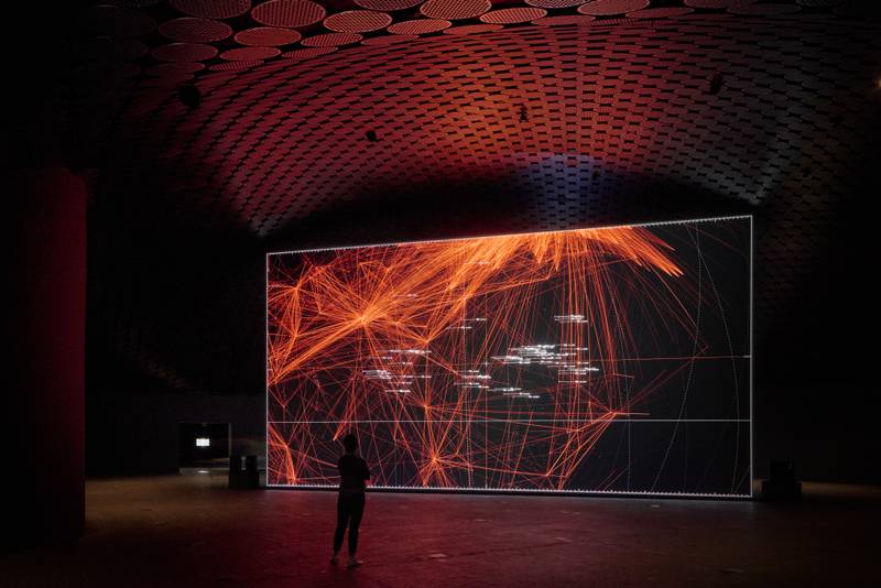 Ryoji Ikeda, data-verse 1, 2019