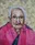 *100 Years*, #quiltportrait for a friend’s grandmother who turned 100, portraying her gentle spirit and sweet face.