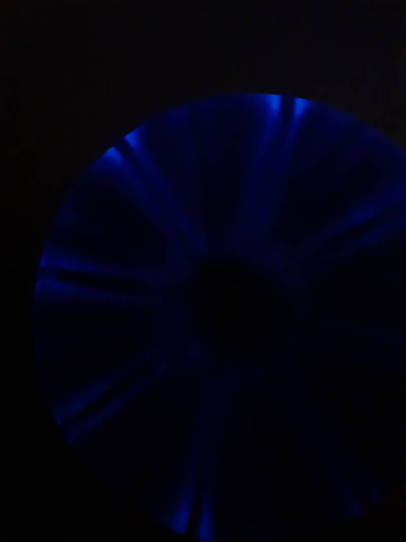 The lights within the balloon