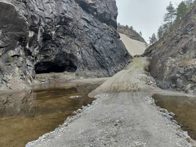 How Stone is Made to Disappear: Notes from Sokndal