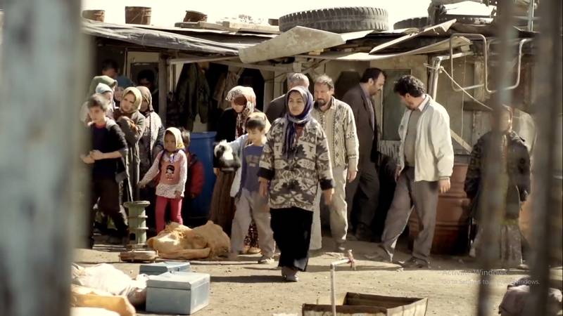 Film still from *A Few Cubic Meters of Love (Chand Metre Moka'ab Eshgh)*, directed by the Mahmoudi Brothers, 2013