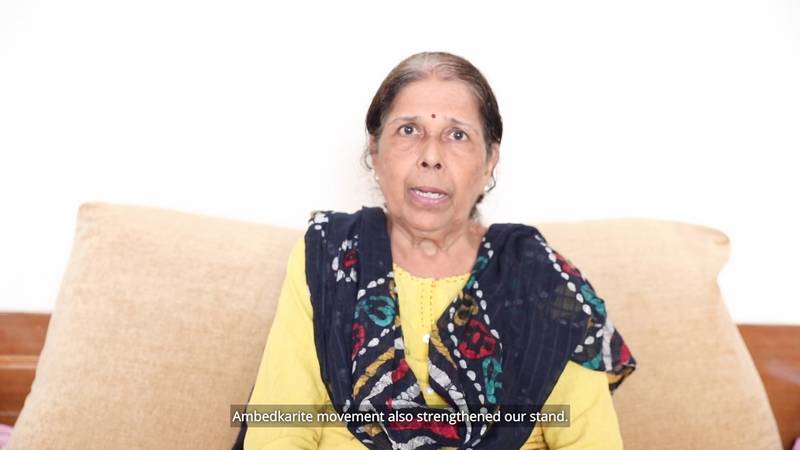 Dalit feminist writer Urmila Pawar shares memories of her early experiences learning about the Ambedkarite movement alongside other women.