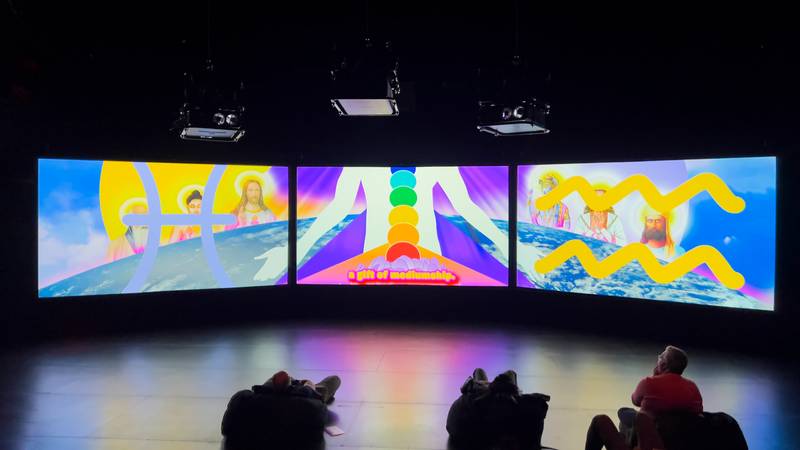 *Voices* Installation at BAM Brooklyn, photo by Mathew N, 2025