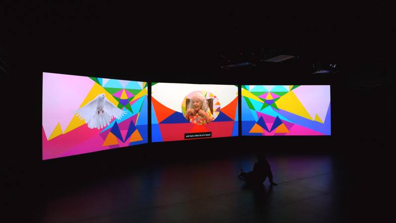 *Voices* Installation at BAM Brooklyn, 2025