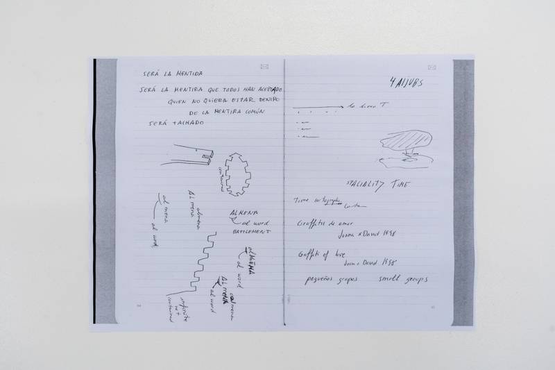 Claudia Pagès Rabal, Research material, 2025. Photo: Aron Skoog.