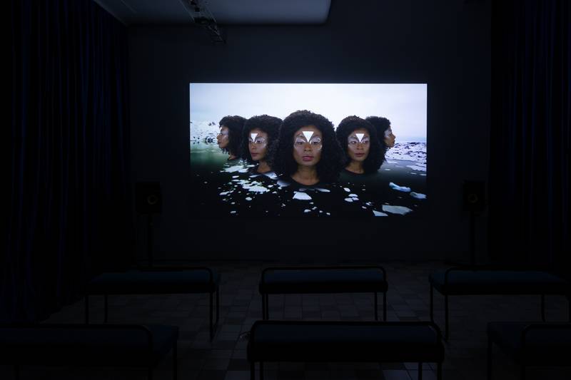The Otholith Group, Infinity minus Infinity, Videowork 2020, Under A Different Sun. Photo by Johan Österholm. Konsthall C Archive.