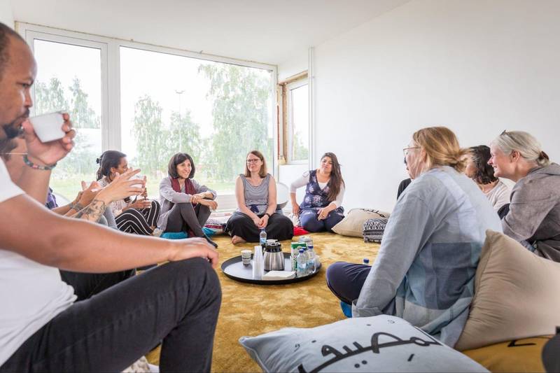 Al Madhafah/The Living Room, Boden, 2018, Photo by Andreas Fernandez