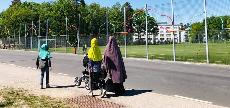 Saadia Hussain, *Shared Layers*, 2020, Lagersbergs IP, Eskilstuna