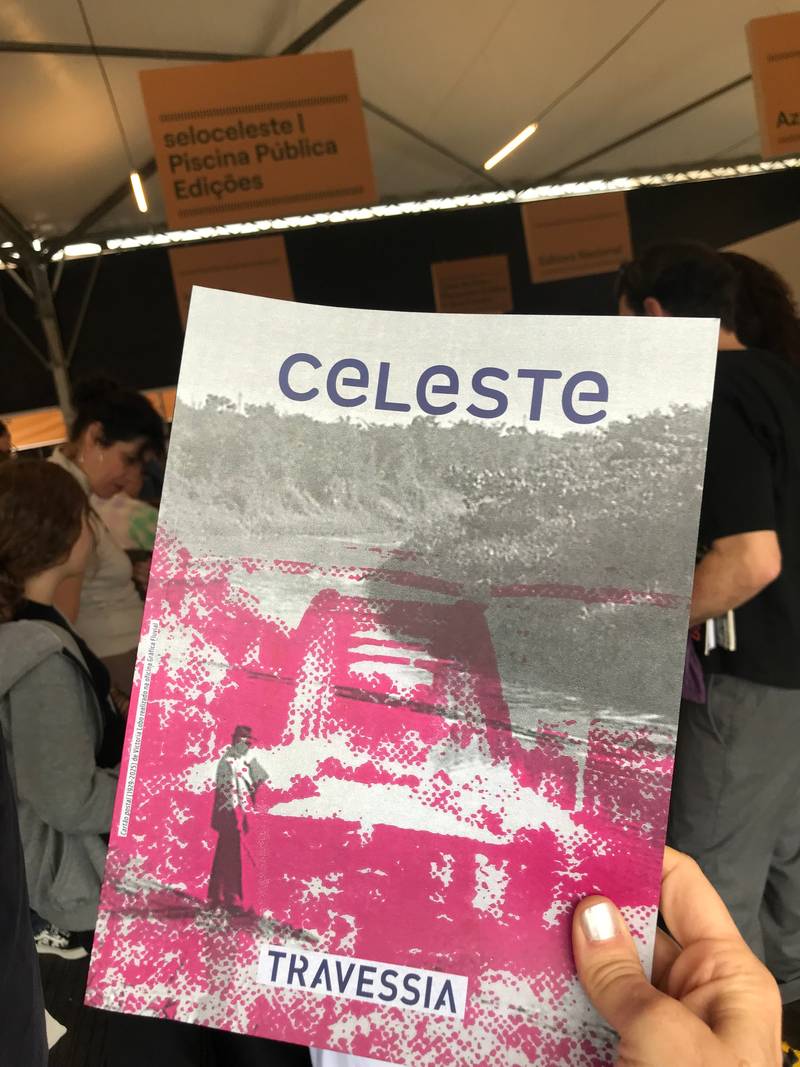 The cover of *celeste* \#6, June, July, August, 2025