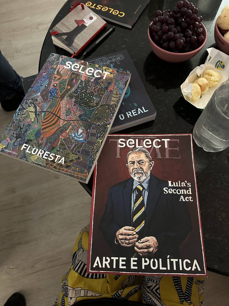*Arte e Política,* the print edition of seLecT\_ceLesTe magazine published in 2022
