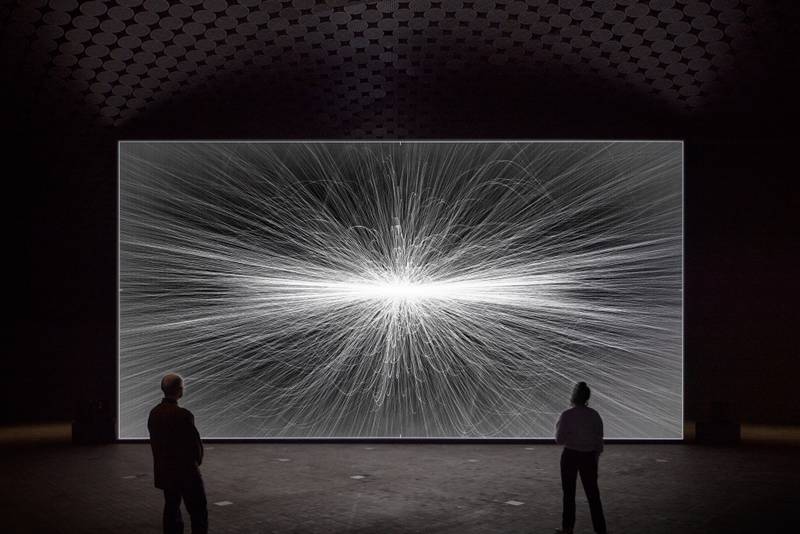 Ryoji Ikeda, data-verse 2, 2019