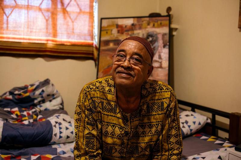 Issam Hafiez at his home in the Nairobi West neighbourhood of the Kenyan capital city