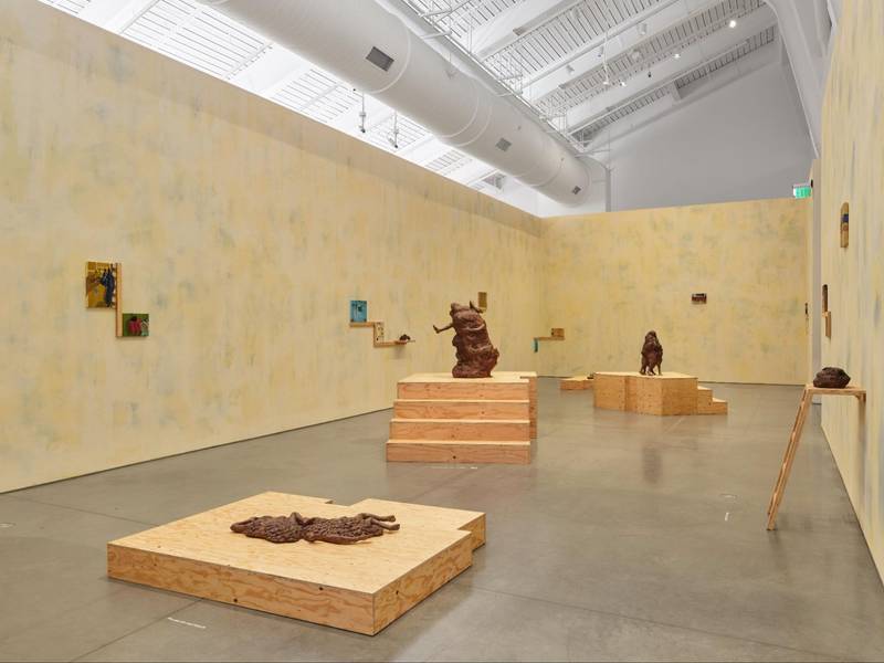 Installation view from *MATRIX 286/Amol K Patil: A Forest of Remembrance* at BAMPFA | Photo: Chris Grunder