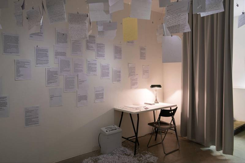 Installation view from *Past Uncovered*. Photo: Matteo Parrotto