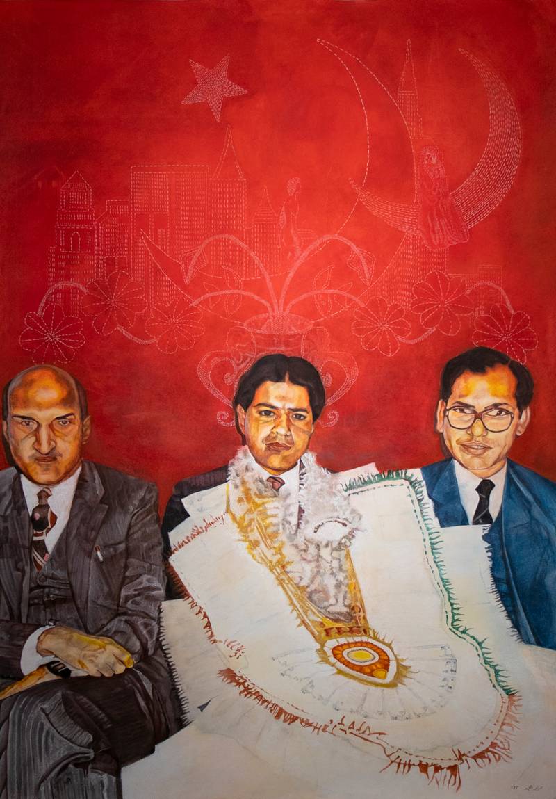 *If I Had a Penny for Every Time I Dreamt*, Pastel on paper, 70 x 100 cm, 2024