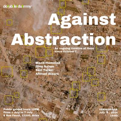 Radical Re-imagining of Visual Order Amid the Ongoing Genocide of Palestinians: A Review of ‘Against Abstraction’