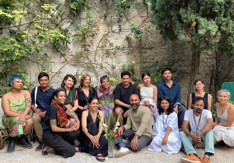 Top row (from L-R): Vidisha-Fadescha/Party Office, Md Fazla Rabbi Fatiq, Isadora Romero, Nieves Mingueza, Tanvi Mishra, Vishal Kumaraswamy, Hien Hoang, Annaelle Veyrard/Rencontres D’ Arles | Bottom row (from L-R): Samantha Box, Lina Geoushy, Ibrahim Ahmed, Riti Sengupta, Soumya Sankar Bose and Kaamna Patel/Editions JOJO | Exhibiting artists and partner organisations of the Louis Roederer Discovery Awards, Arles, France, 2023 | Courtesy Tanvi Mishra