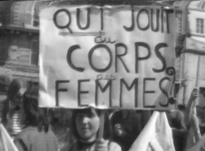 Image from the video *Où est-ce qu’on se mai ?* by Delphine Seyrig and Ioana Wieder, 1976. Courtesy of the Centre Audiovisuel de Simone de Beauvoir.