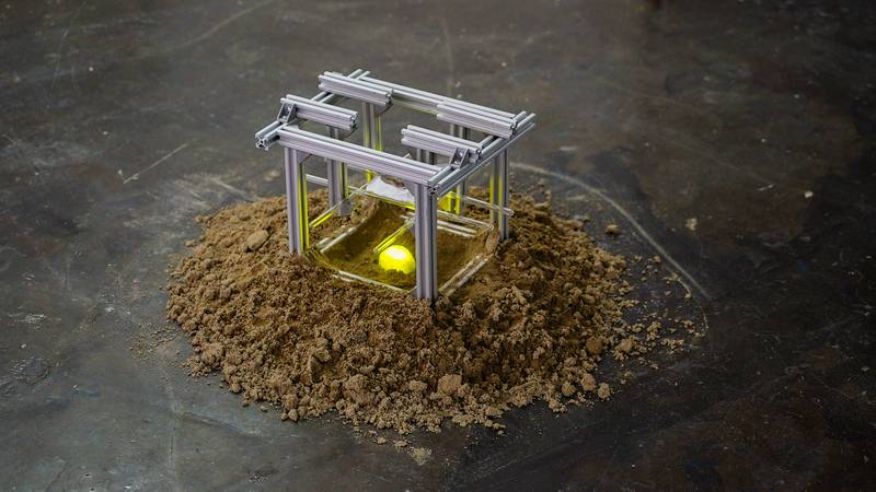 Tamás PÁLL,  *Rumble,* 2024 \- ongoing. Installation view at discotec, Vienna. Image courtesy of the artist.